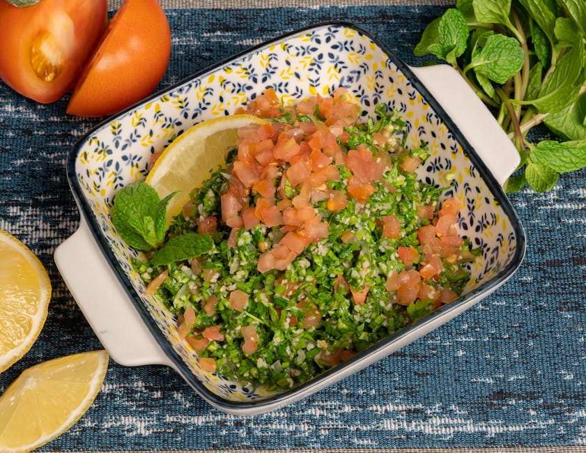 Lebanese Tabbouleh recipe; authentic Lebanese Tabbouleh; how to cook Lebanese Tabbouleh