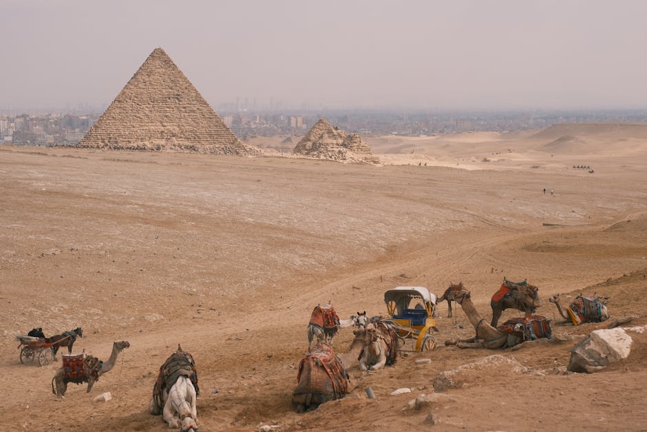 The Egyptian Pyramids history; facts about The Egyptian Pyramids; The Egyptian Pyramids significance