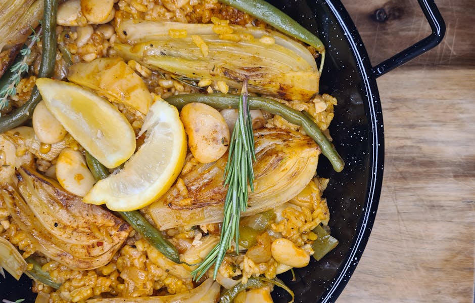 Spanish Paella Valenciana recipe; authentic Spanish Paella Valenciana; how to cook Spanish Paella Valenciana